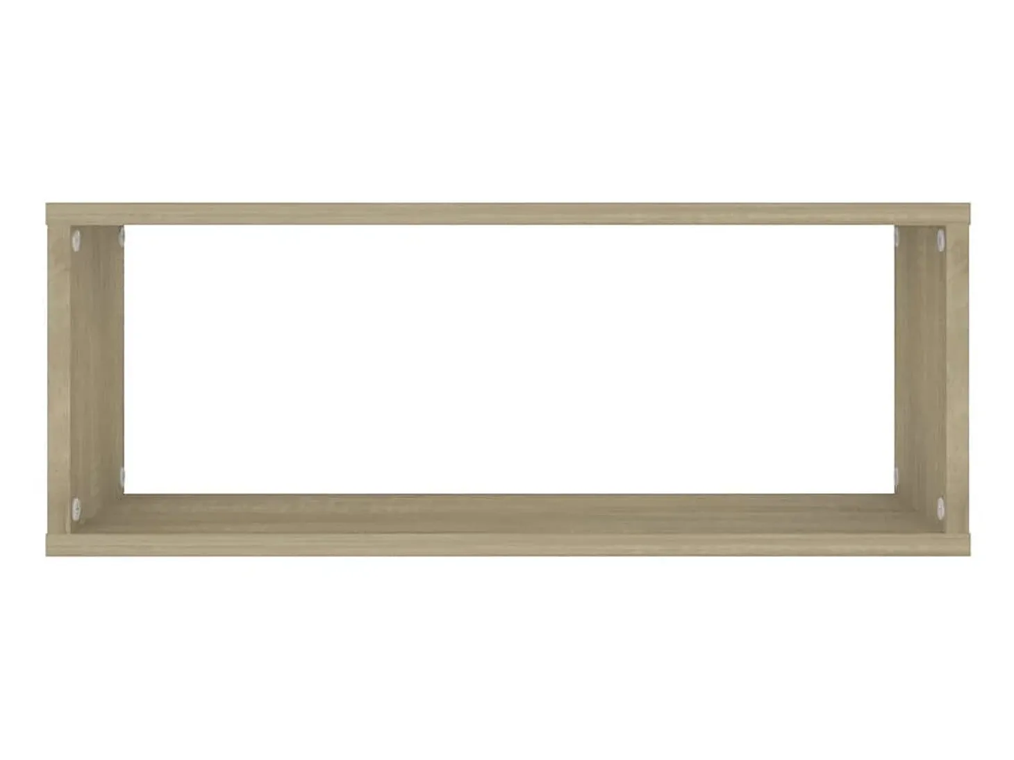 Prateleiras parede forma de cubo 2 pcs carvalho sonoma PT607243