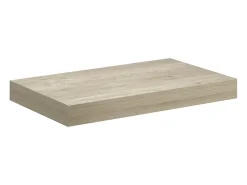 Prateleiras parede suspensas 4 pcs 40x23x3,8cm MDF cor carvalho