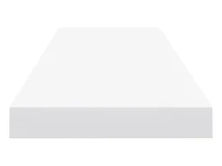Prateleiras parede suspensas 4 pcs 90x23,5x3,8cm MDF branco PT603814