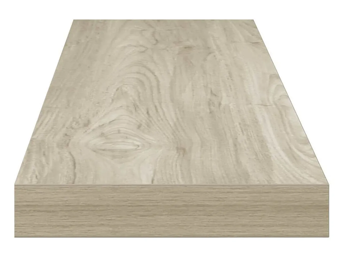 Prateleiras parede suspensas 2 pcs 90x23,5x3,8cm MDF carvalho