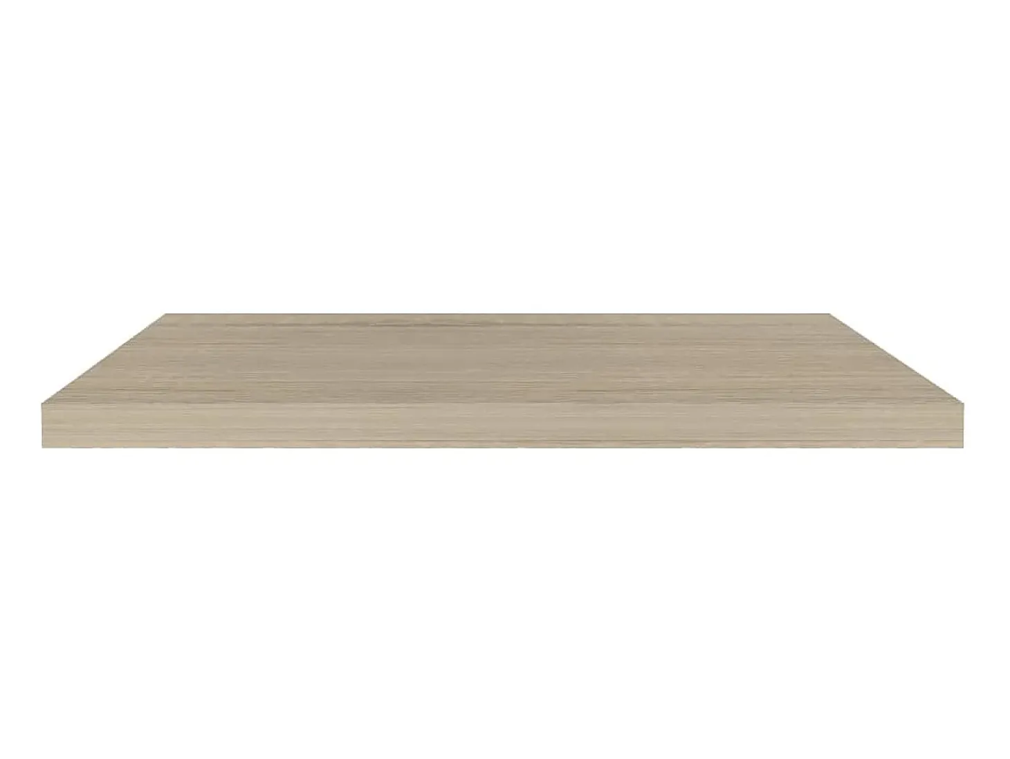 Prateleiras parede suspensas 2 pcs 80x23,5x3,8cm MDF carvalho PT842733