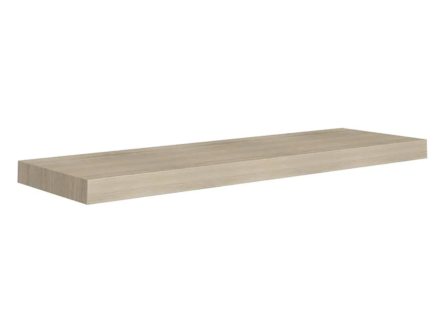 Prateleiras parede suspensas 2 pcs 80x23,5x3,8cm MDF carvalho PT842733