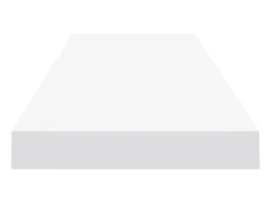 Prateleiras parede suspensas 2 pcs 90x23,5x3,8cm MDF branco PT354762