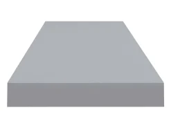 Prateleiras parede suspensas 4 pcs 90x23,5x3,8cm MDF cinzento PT525621
