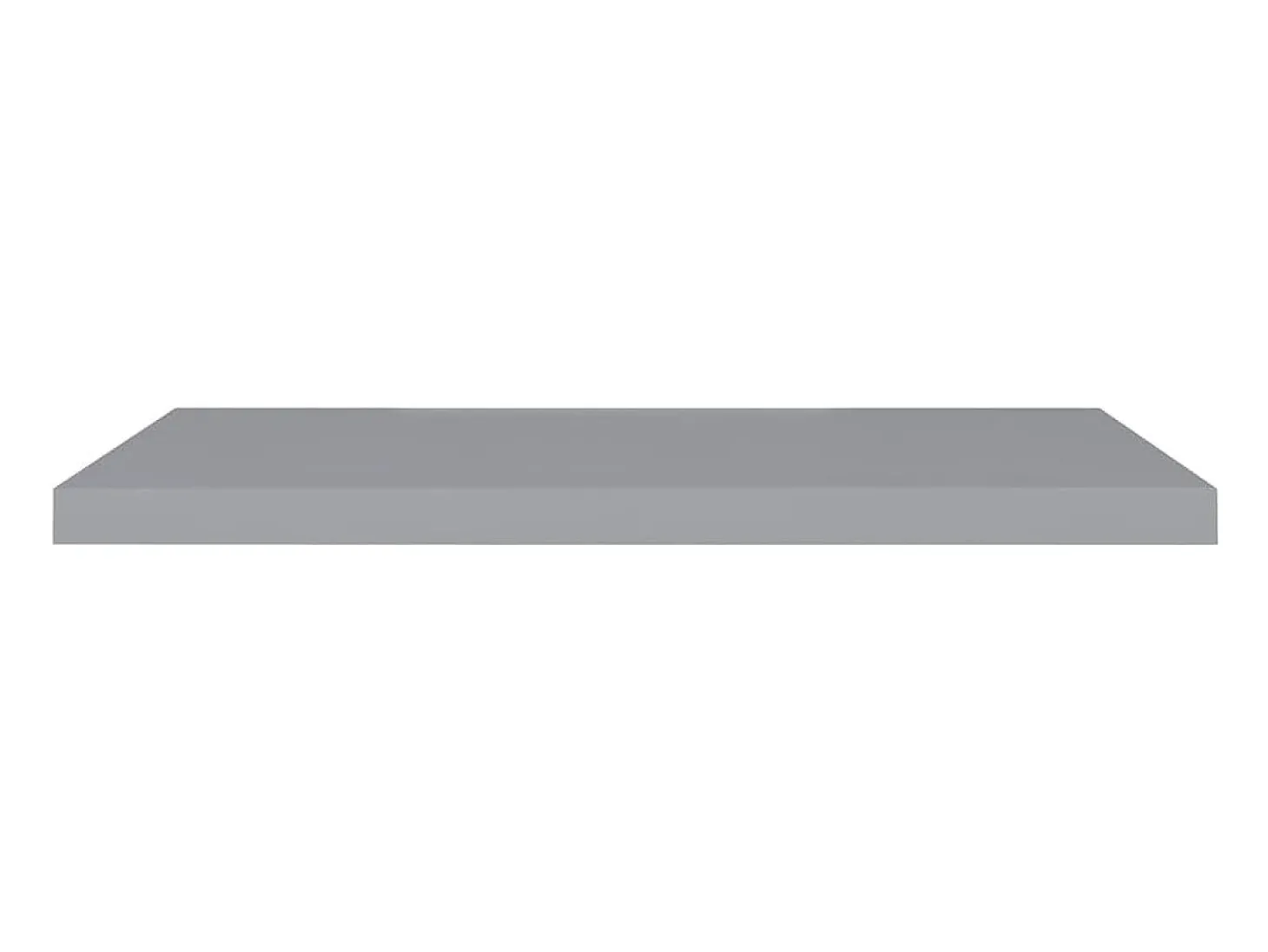 Prateleiras parede suspensas 4 pcs 90x23,5x3,8cm MDF cinzento PT525621