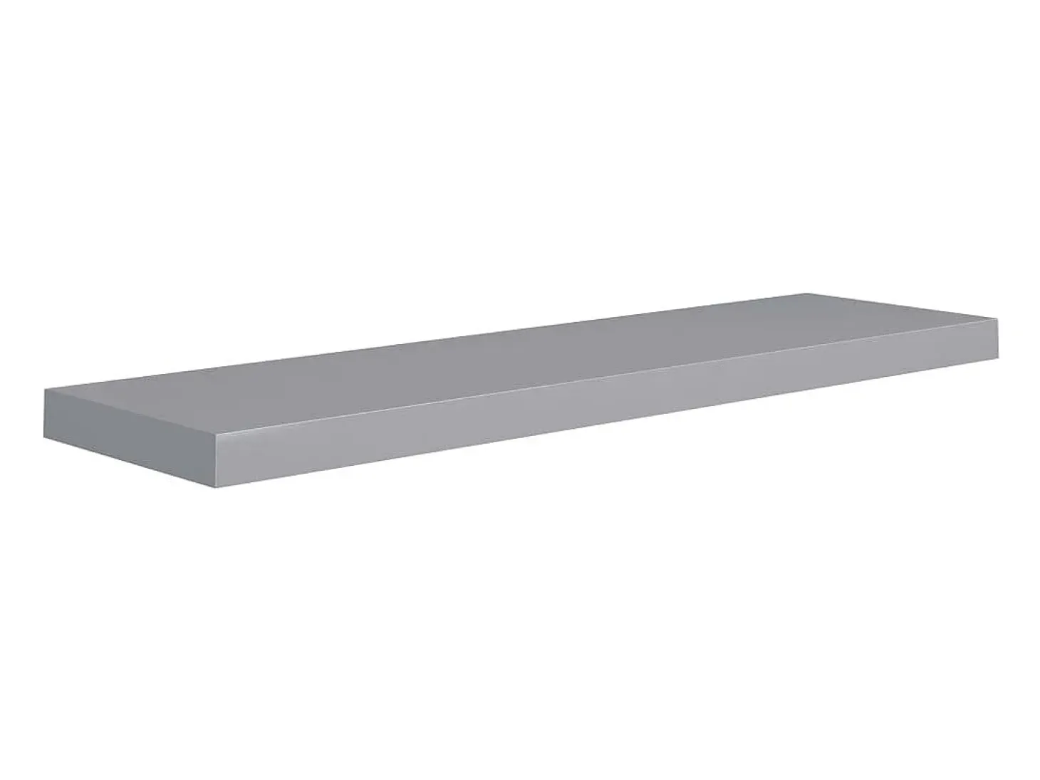 Prateleiras parede suspensas 4 pcs 90x23,5x3,8cm MDF cinzento PT525621