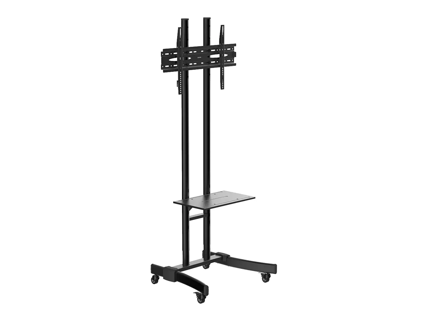 Pés de suporte de TV B-MS Preto A. 190 x L. 76 x P. 66 cm