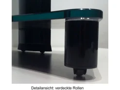 Pés de suporte de TV Tosal Vidro preto 0