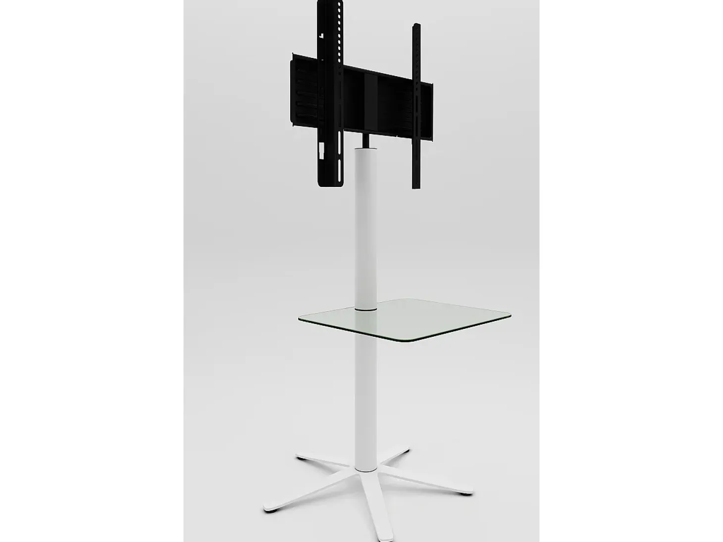 Pés de suporte de TV Xila Branco A. 100 x L. 61 x P. 61 cm