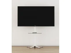 Pés de suporte de TV Xila Branco A. 100 x L. 61 x P. 61 cm