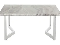 Punto | Mesa de centro 75 cm em branco brilhante