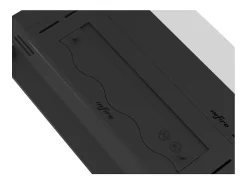 Queimador de bioetanol 60cm em aço inoxidável preto, embutido ou independente, 1 litro com copos incluídos