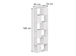 Raumteiler branco 60x24x186 eneos