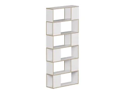 Raumteiler branco/carvalho 80x24x186 eneos