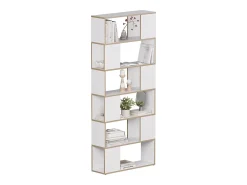 Raumteiler branco/carvalho 80x24x186 eneos