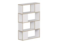 Raumteiler branco/carvalho 80x24x124.5 eneos