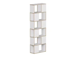 Raumteiler branco/carvalho 60x24x186 eneos