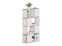 Raumteiler branco/carvalho 60x24x124.5 eneos