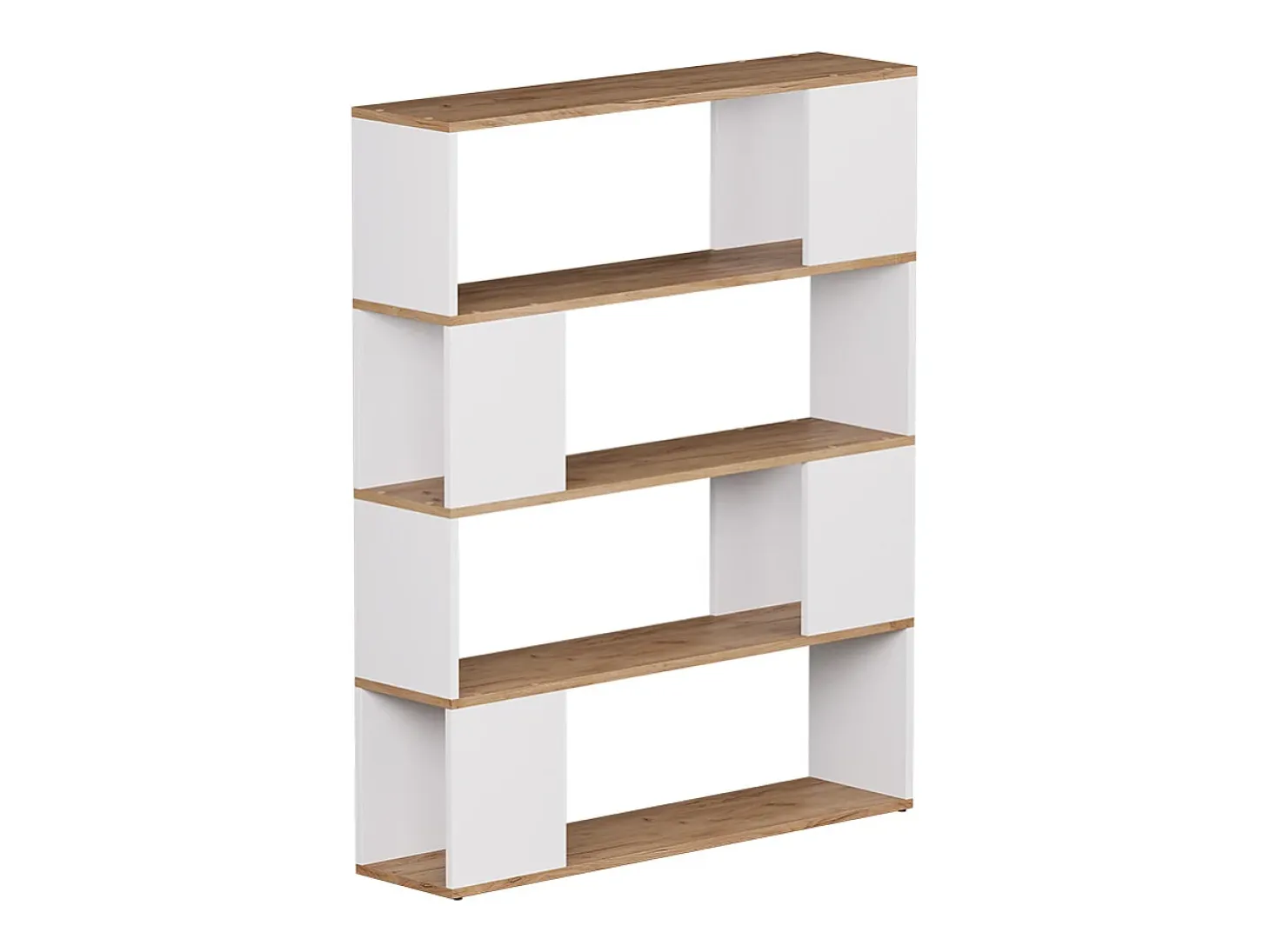 Raumteiler carvalho branco/dourado 100x24x124.5 eneos