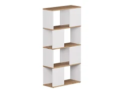 Raumteiler carvalho branco/dourado 60x24x124.5 eneos