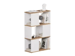 Raumteiler carvalho branco/dourado 60x24x94 eneos