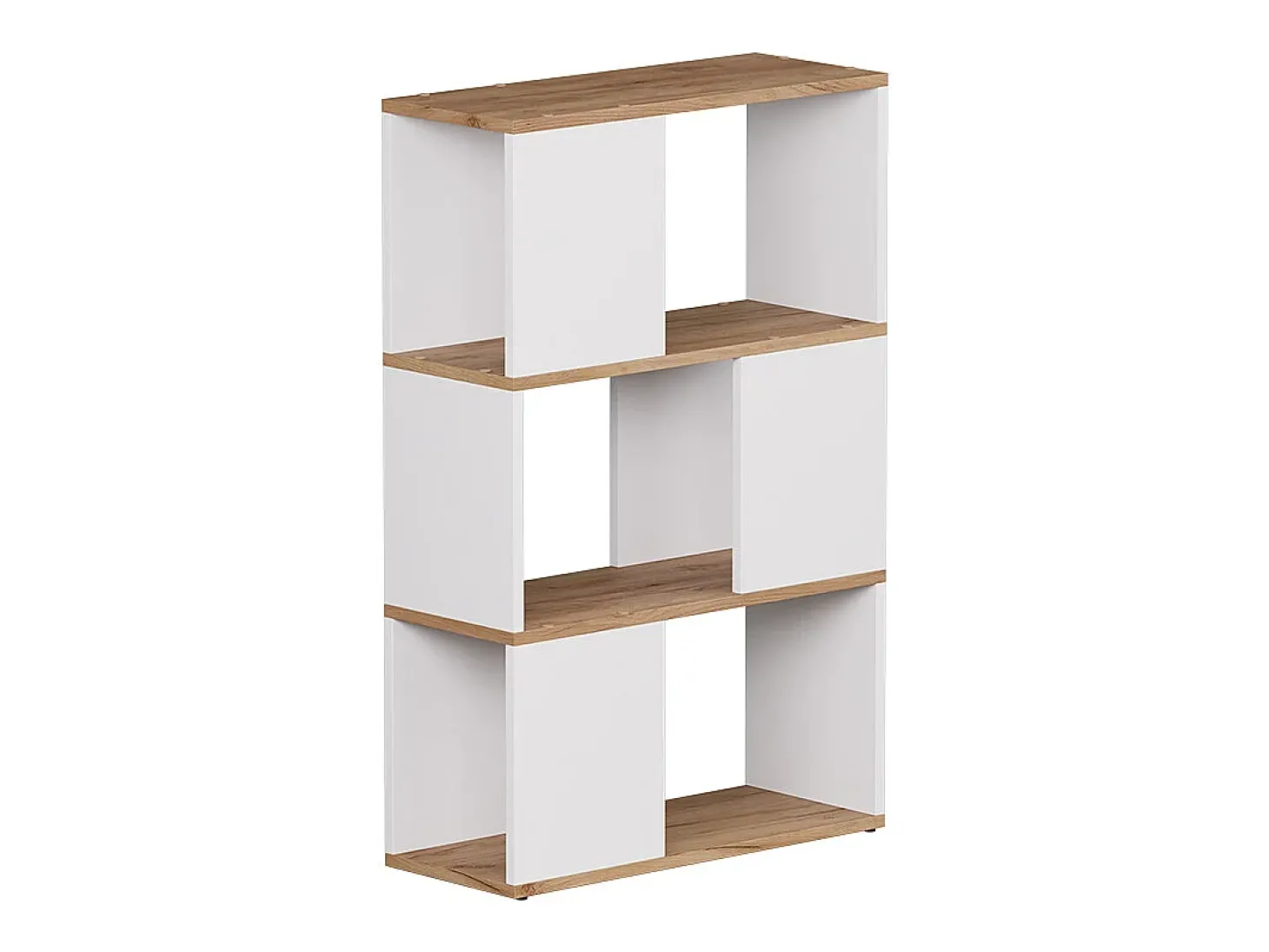 Raumteiler carvalho branco/dourado 60x24x94 eneos