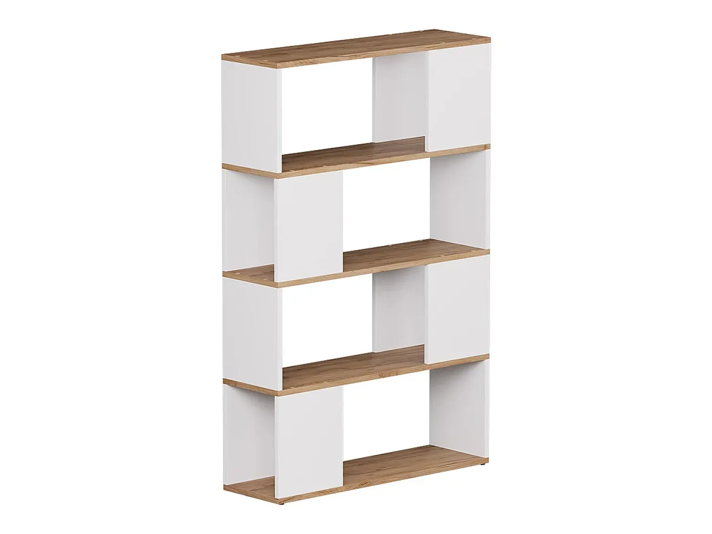 Raumteiler carvalho branco/dourado 80x24x124.5 eneos