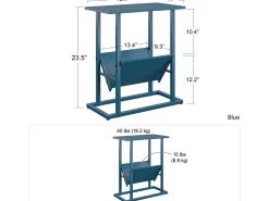 Regal | Mesa de apoio em azul