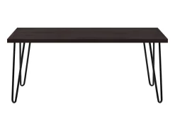 Revestimento a pó do tampo decorativo da mesa em rosa metálico