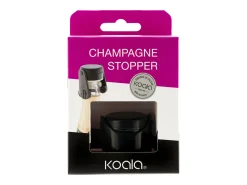 Rolha de Champanhe Preta Taste por Koala - Preserve a Frescura das suas Bolhas!