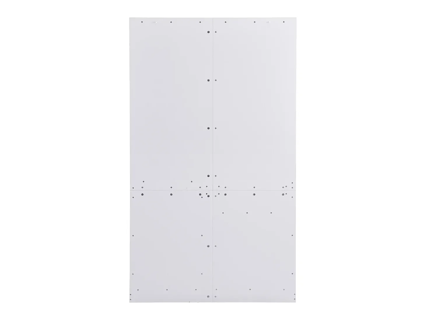 Roupeiro branco e madeira com espelho, 2 gavetas, 1 porta, ganchos e suporte para guarda-chuva 110,5x38x191cm