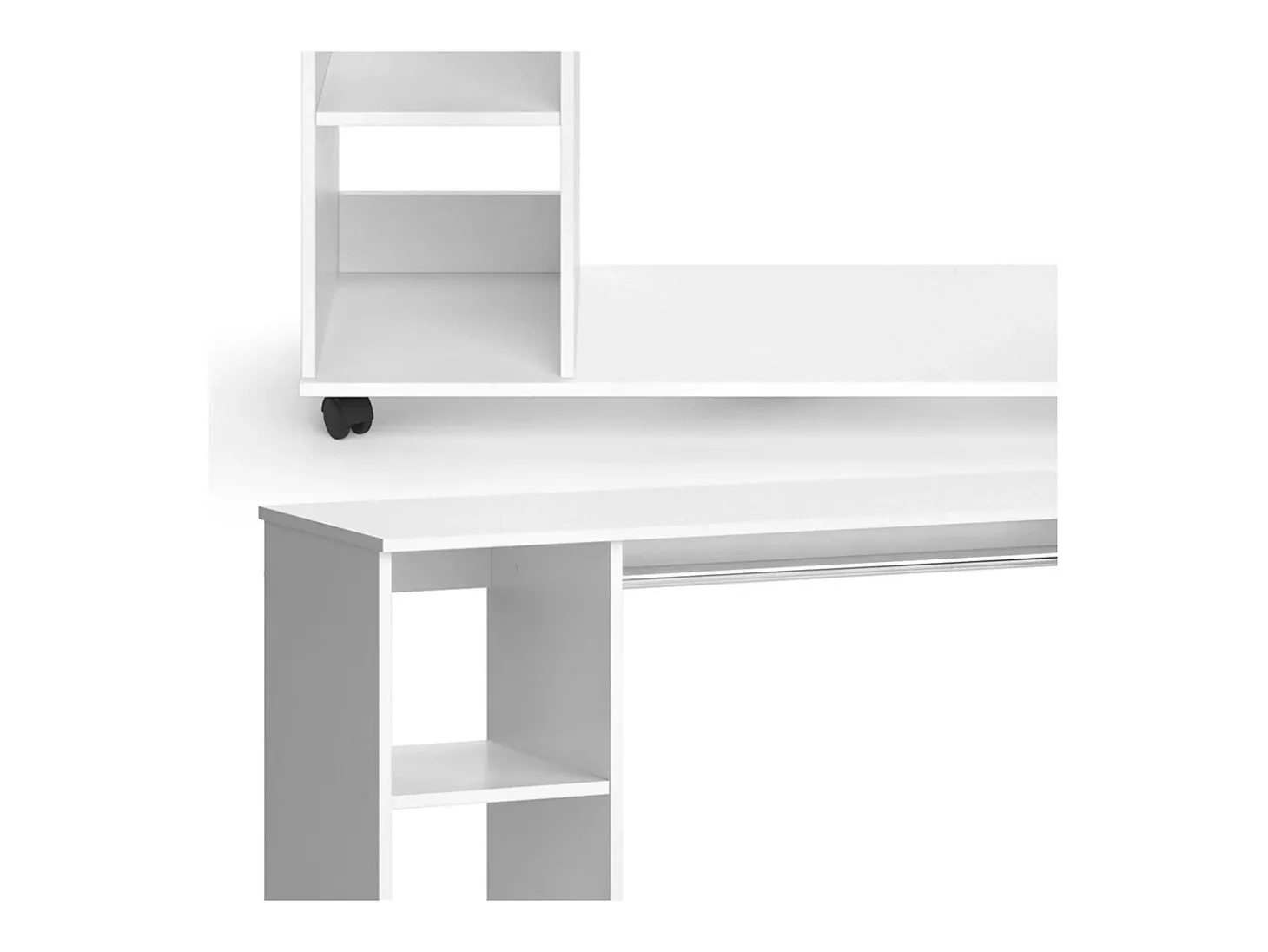 Roupeiro branco 110x42x129.4 cosmo