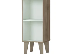 Ruby | Estante com 1 Prateleira em MDF Bétula Branca