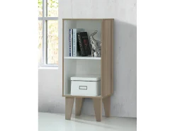 Ruby | Estante com 1 Prateleira em MDF Bétula Branca