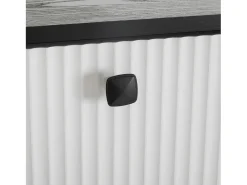 Sapateira - 3 abas, 1 gaveta e 1 porta - Branco