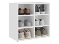 Sapateira 2 pcs 52,5x30x50 cm branco