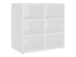 Sapateira 2 pcs 52,5x30x50 cm branco