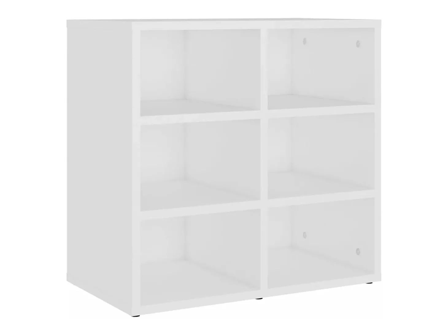 Sapateira 2 pcs 52,5x30x50 cm branco