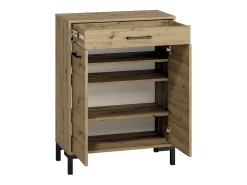 Sapateira 2 portas 1 gaveta Liora madeira 94cm