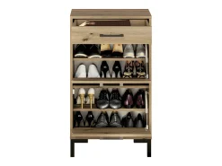 Sapateira 2 portas 1 gaveta Liora madeira 94cm