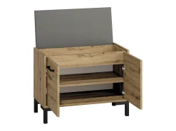 Sapateira 2 portas Liora madeira 54cm