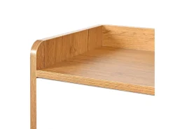 Sapateira branca e madeira com 3 portas e 1 gaveta, prateleiras reguláveis ​​​​90x35x99cm