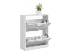 Sapateira branco alto brilho 59x22x72.5 gizmo