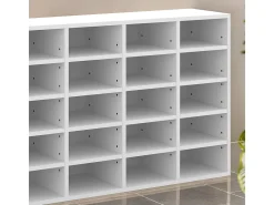 Sapateira branco 104x30x65.5 lysander