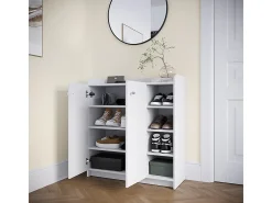 Sapateira branco 83x32.3x91.4 moritz
