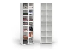 Sapateira branco 54.2x33.3x183.3 paris