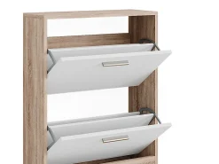 Sapateira branco/sonoma 59x22x72.5 gizmo