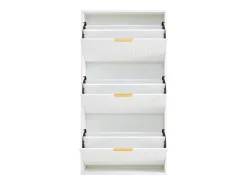 Sapateira com 3 portas - Branca 60 x 24 x 114 cm