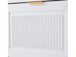 Sapateira com 3 portas - Branca 60 x 24 x 114 cm