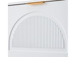 Sapateira com 3 portas - Branca 60 x 24 x 114 cm